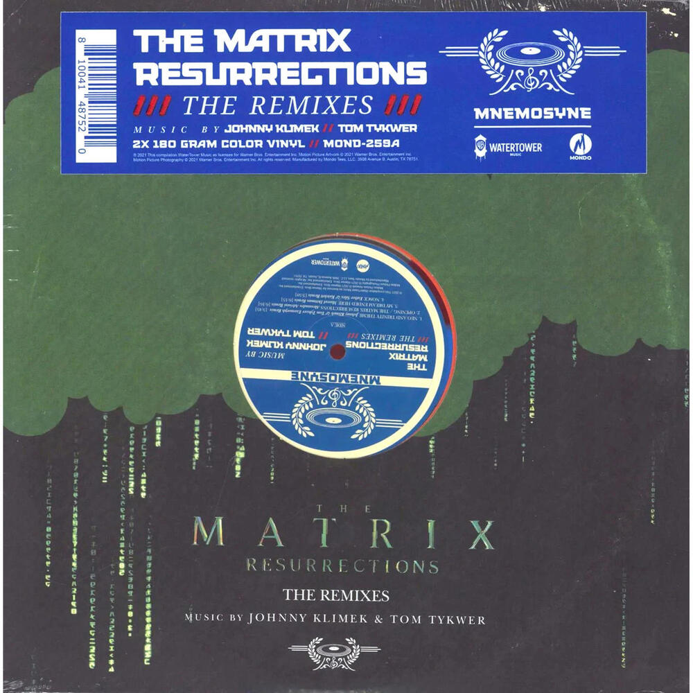 The Matrix Resurrections The Remixes 2XLP Red Blue‎ Pill Twist /1000 Mondo Vinyl